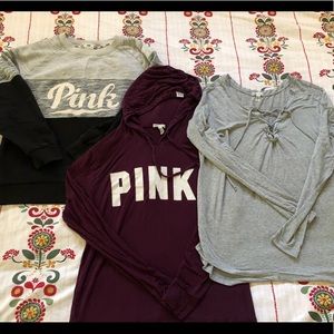 SOFT long sleeve PINK bundle!